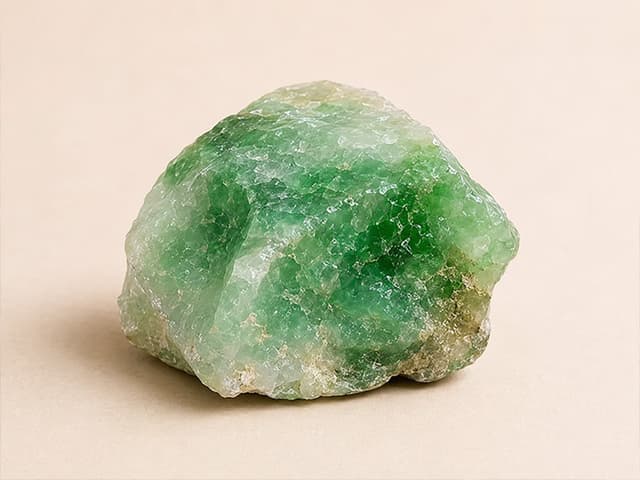 Voorbeeldfoto van jadeiet met groene kleur
