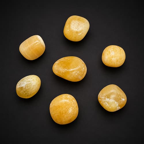 Getrommelde Gele Calciet