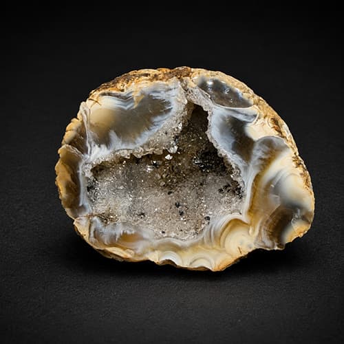 Agaat Geode met Kristalkern