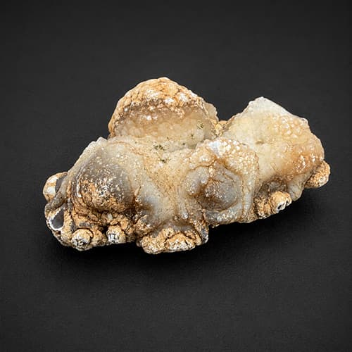 Botryoïdale chalcedoon / kwarts op matrix