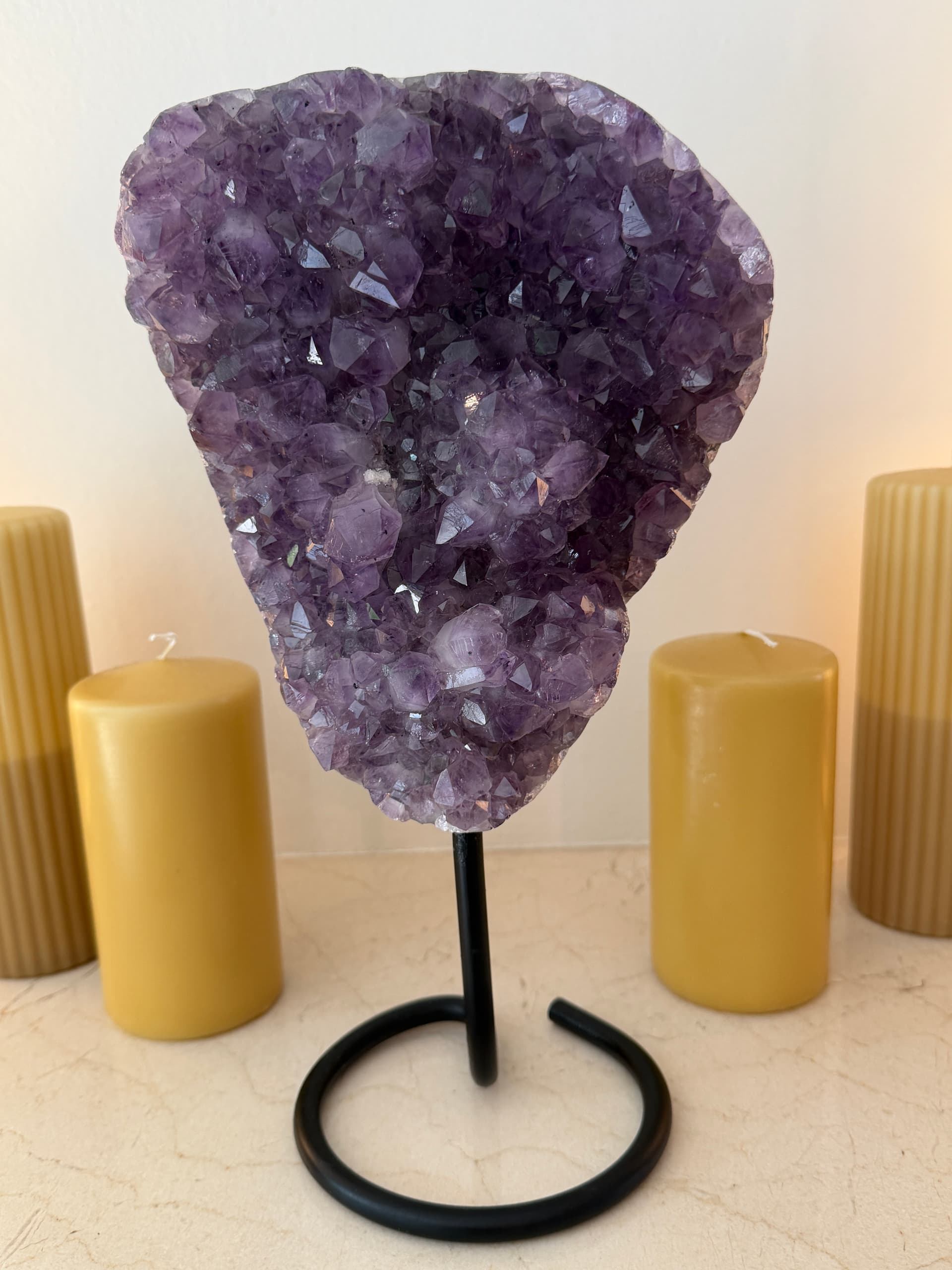 Amethist Geode op Standaard